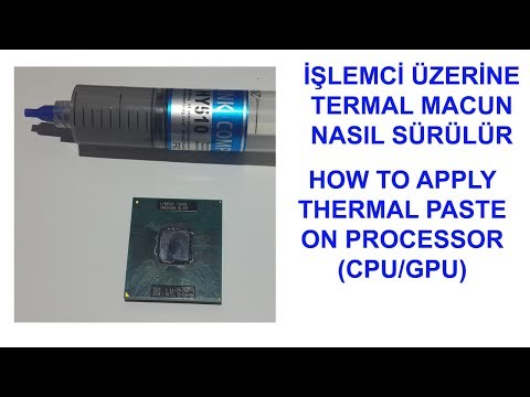 Video: Termal Pastadan Necə Istifadə Olunur