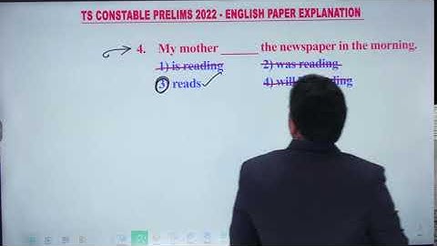TS CONSTABLE  PRELIMS 2022 ENGLISH QUESTION PAPER EXPLANATION|| A N REDDY IAS ACADEMY||BY VENKAT SIR