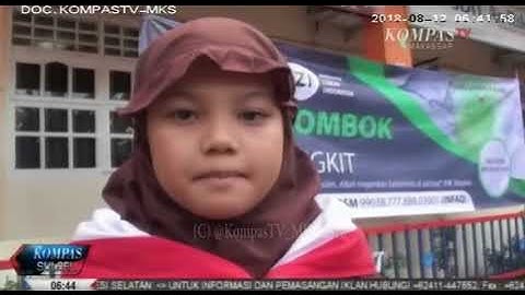 Siswa SD di makassar Galang Dana Untuk Korban gempa Lombok #kSS
