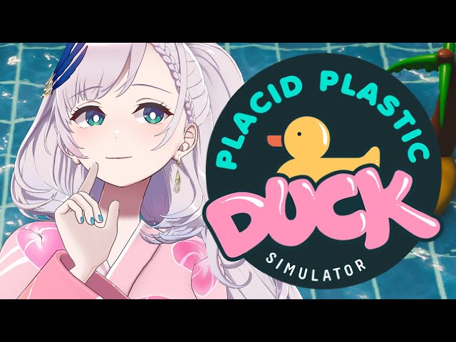 【Placid Plastic Duck Simulator】Q U A C K desu ne!!!!!!【Pavolia Reine/hololiveID 2nd gen】のサムネイル