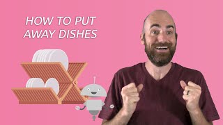 How to Put Away Dishes - Life Skills for Kids!