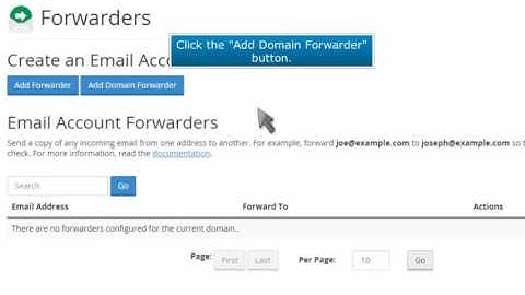 cPanel Email 11 How to forward emails for an entire domain