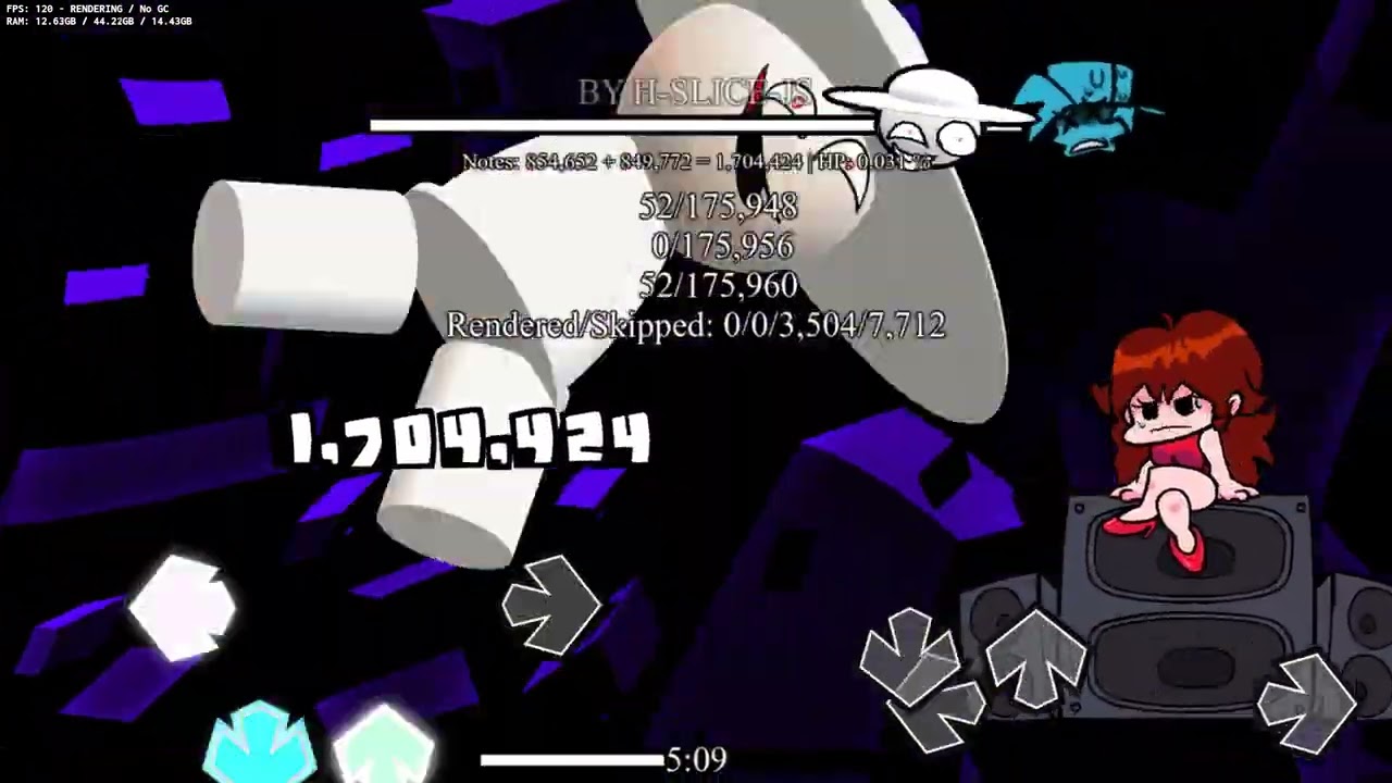 FNF - Taimuresu Overkill Mode But the spam was amplified