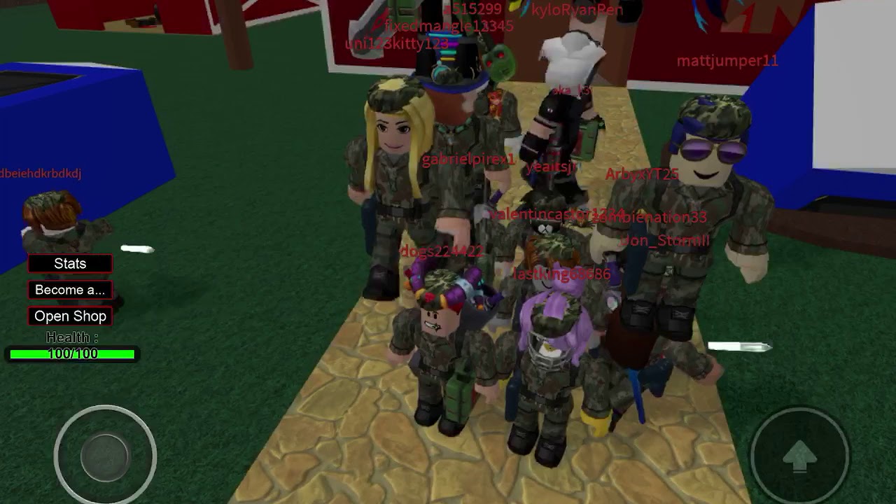 humans vs zombies new roblox