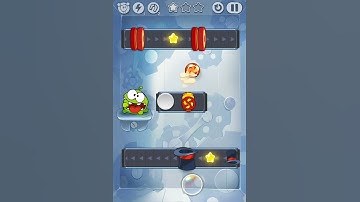 Cut the Rope Mechanical (the hardest one) Level 14 Walkthrough