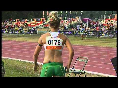 Athletics - Stephanie Schweitzer - women's long jump T20 final - 2013
IPC Athletics World C...