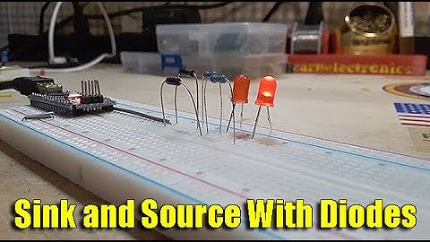 Arduino Foundation Series: Source and Sink Current With The Arduino