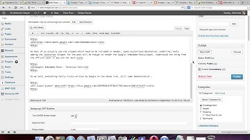 Google+ Embedded Posts