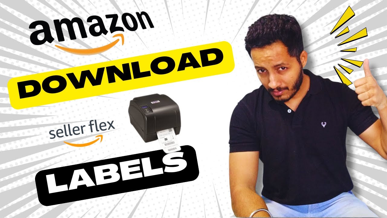 Example Amazon Flex Label Amazon Seller Flex Label Download Trick | No Option? No Problem! (100 % ...