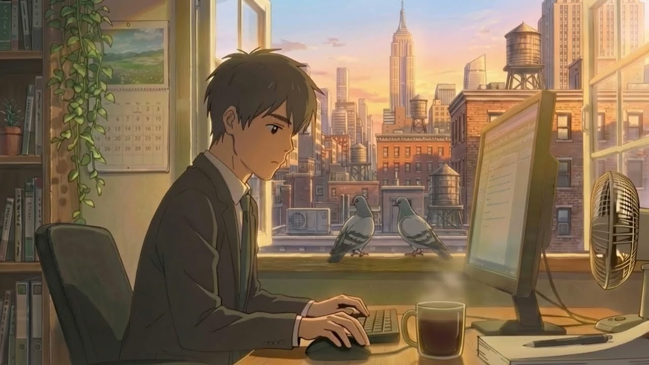 ☕️ Cozy New York City Apartment | Lo-Fi Beats for Working From Home