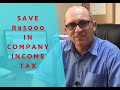 Income tax for companies - SAVE R95000 or more! (SA 2020)