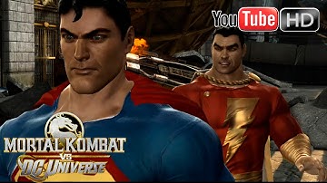 Mortal Kombat VS DC Universe [Xbox 360] - ✪ Chapter 5 ✪ | Captain Marvel | Full HD