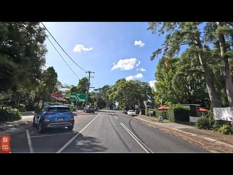 [4k] Mountain Road Drive From Tamborine Mountain | Gold Coast | Queensland | Australia