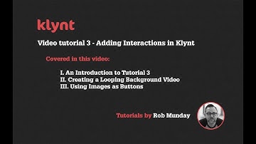 Klynt tutorial 3 | Part 1 | Interactive Documentary