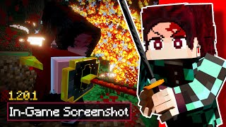 New 1.20.1 Update COMPLETELY REMASTERED the Demon Slayer Mod in Minecraft! screenshot 3
