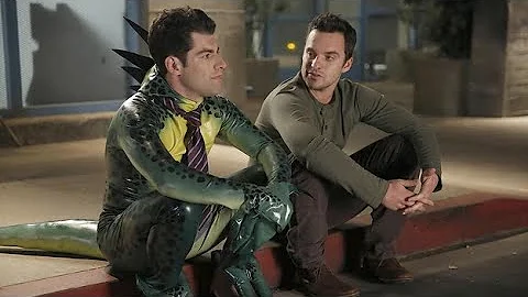Nick and Schmidt (New Girl) being me and my bestie...