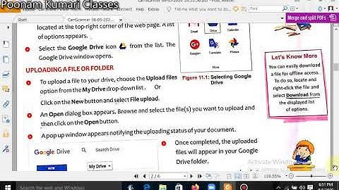 class 6th lesson 11 Google Drive part 1