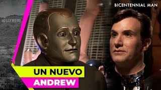 Un nuevo look para Andrew | El Hombre Bicentenario | Hollywood Clips en Español