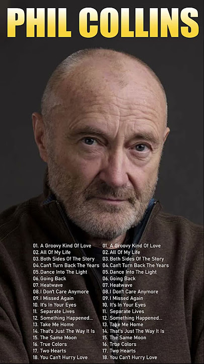 Phil Collins Greatest Hits Full Album 2025❤️ The Best Of Phil Collins