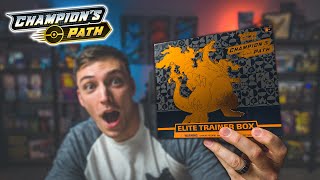 Opening My First Pokémon Champions Path Elite Trainer Box