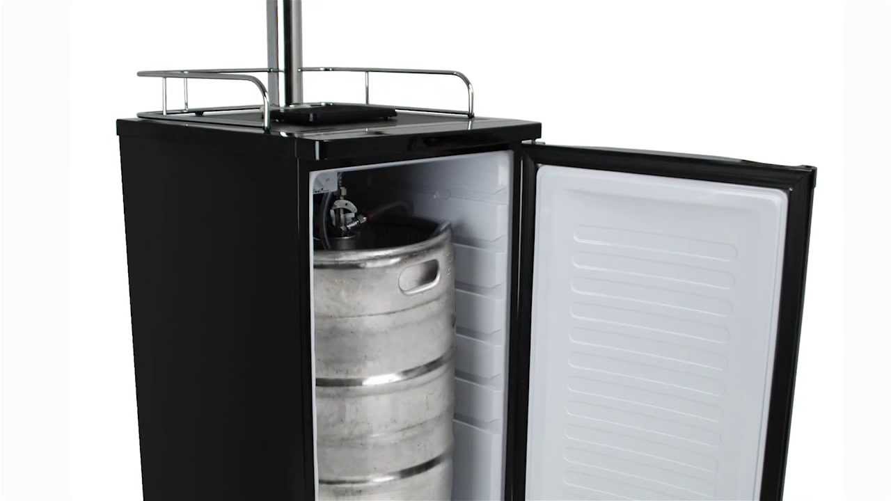 edgestar kc2000 full size kegerator and keg beer cooler