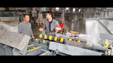 Automatic Chamfering Machine Line for kerbstone