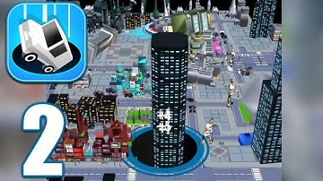 HOLE.IO - Gameplay Walkthrough - PART 2 (iOS Android) 💯BATTLE ROYALE