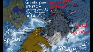 GODZILLA VS KONG THE ULTIMATE SHOWDOWNS! (Godzilla Vs Kong Comic Dub Compilation) Godzilla Comic Dub
