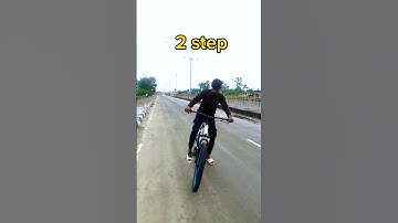 How to wheelie in cycle tutorial 19 second 🚴😱 || #shorts #cyclestunt #wheelie #stunt #video