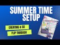 Summer Time Book Journal Setup &amp; Flip Through | Creating &amp; Co