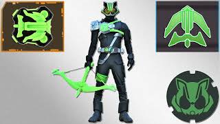 Kamen Rider Tycoon armed Arrowupper Half Henshin