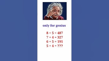 Iq Test || Only For Genius || #shorts #iqtest #maths #mathstricks