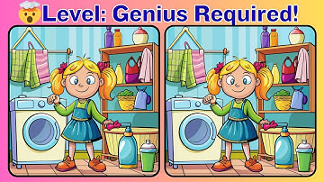 Can You Find All 4 Differences in 60 Seconds Only Smart Eyes Can! 👀