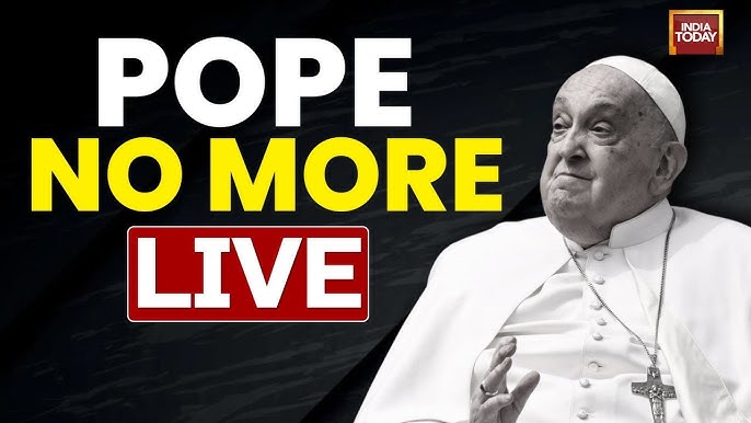 Pope Francis Death News LIVE: Pope Francis Passes Away At 88 Years | Pope  Francis News |India Today
