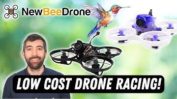 Get into FPV Drone racing for under $100! NewBeeDrone Hummingbird