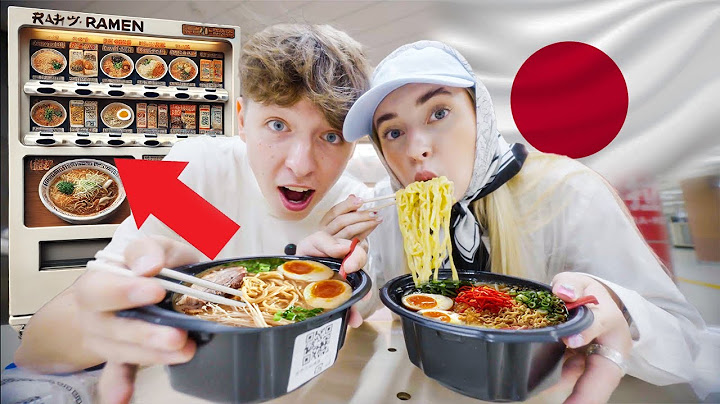 Išbandėm Ramenų Aparatą Japonijoje