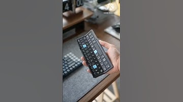 Folding mini keyboard😮for mobile😍#minikeyboard #wirelesskeyboard#gadget#shorts#viralshort#trending