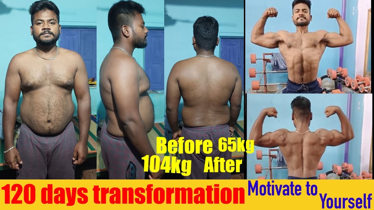 120 days transformation Manikandan￼ motivation video 💪￼￼ ￼ coach bye  fitness Prasanth 