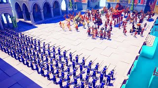 50x RAPID MUSKETEER vs ALL FACTIONS | TABS - Totally Accurate Battle Simulator