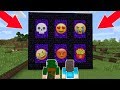 ENCONTRAMOS 6 PORTAIS SECRETOS DE EMOJI NO MINECRAFT!!