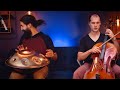 Return  improvisation for handpan  cello  peter levitov  john david eriksen