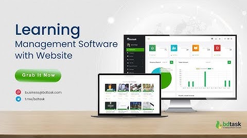 Edutask -Learning Management System Software with Website  | E-learning Platform