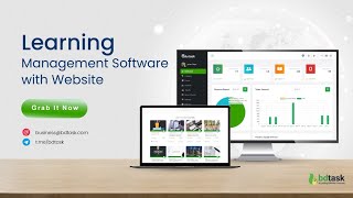 Edutask -Learning Management System Software with Website  | E-learning Platform screenshot 5