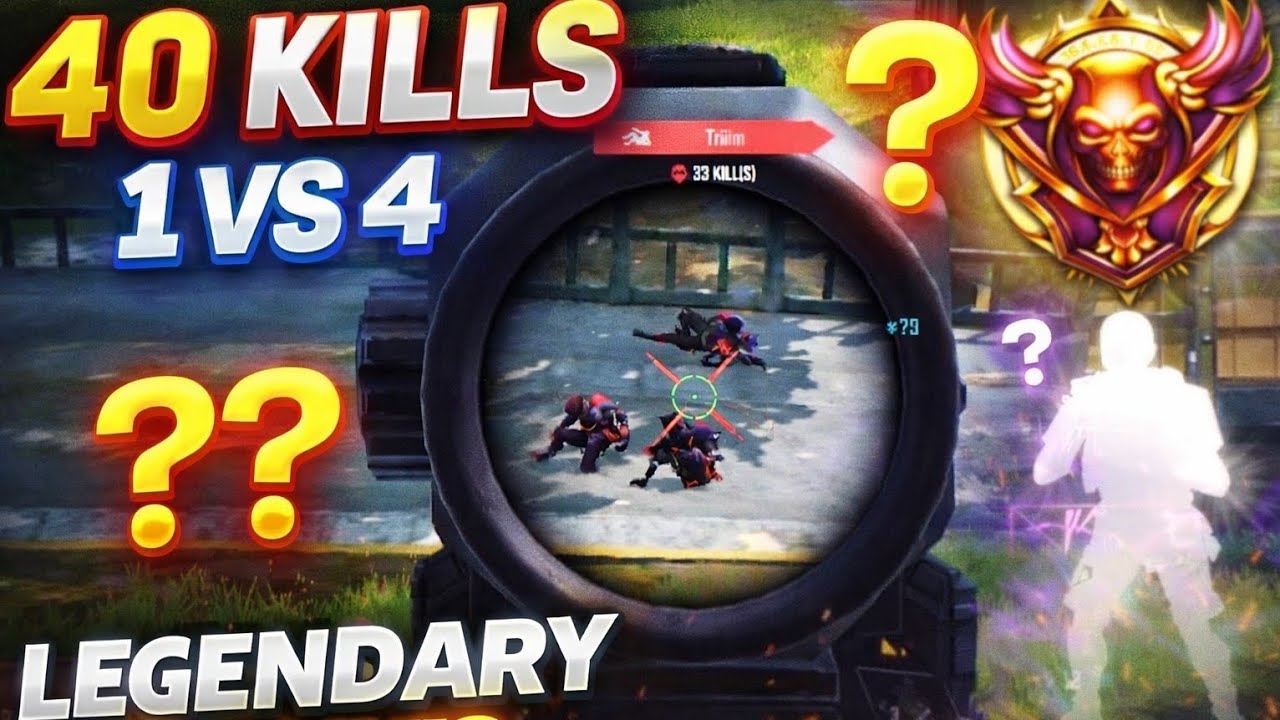 40 Kills in Legendary Solo vs Squads… You Won’t Believe How It Ended 😱 ...