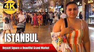 Beyazit Istanbul Turkey | Grand bazaar Neighbourhood | Walking Tour 1st Aug-4k