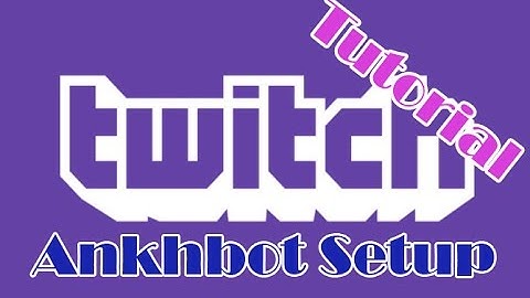 Tutorial - Ankhbot Setup (+ Point System, Spam filtering, Raffle)