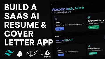 Full-Stack SaaS Tutorial | AI Resume & Cover Letter App with Next.js 15