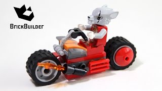 Lego Chima 30265 Worriz' Fire Bike - Speed Build