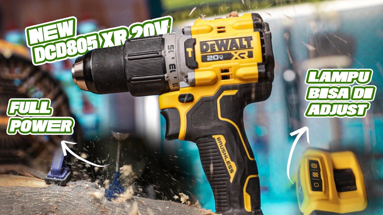 BENER BENER RACUNNN !!! DeWalt DCD805 XR 20V MAX Hammer Drill