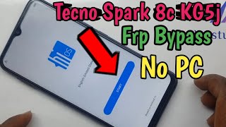 Tecno Spark 8c KG5j FRP Bypass Google Account Android 11 Without PC screenshot 4